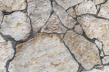 stone background beige with black lines, weathered texture