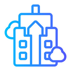 Flat Gradien gradient icon