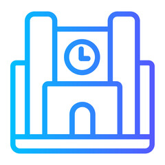 Flat Gradien gradient icon