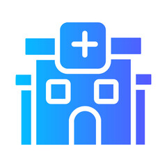 Obraz premium Flat Gradien gradient icon