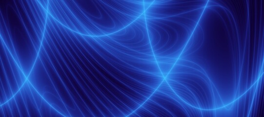 Fluid energy abstract dark blue header pattern