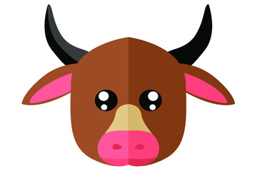 bull head vector