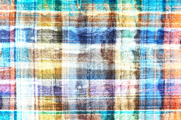 Fototapeta premium Abstract checkered background or texture with many colors