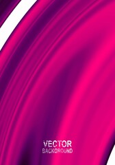 Vector abstract pink waves background. Background design for poster, flyer, cover, brochure.