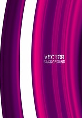 Vector abstract pink waves background. Background design for poster, flyer, cover, brochure.