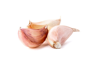 Obraz premium Garlic Asian condiment for Asian food isolated on white background