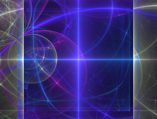 Imaginatory fractal abstract background Image