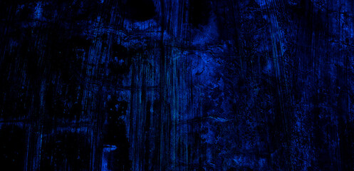 Black blue abstract cement texture. Dark textured surface background, antique architecture.