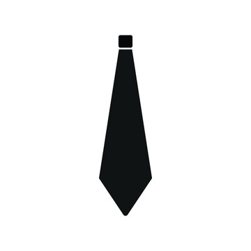 tie business icon vector on a white background