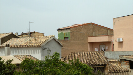 Paesaggio di paese