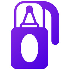 crayons icon illustration