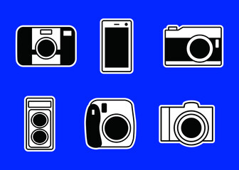 モノクロのカメラセット