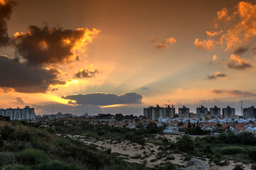 Park of Ashkelon in Israel