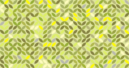 Seamless khaki camouflage green yellow pattern camouflage wavy tiles net Colorful docking scales squama vector illustration.