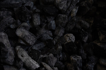 coal on black