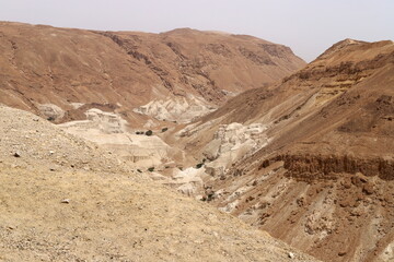 Mountains in the Negev desert in southern Israel