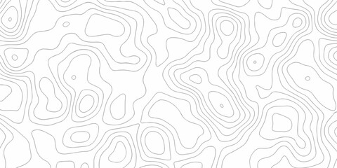 Topographic background and texture, monochrome image. Cartography Background, White wave paper curved reliefs abstract background	