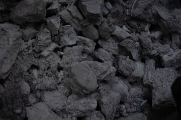 coal on black