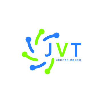 JVT logo design initial creative letter logo.JVT unique letter logo design.
JVT vector logo simple, elegant and luxurious,technology logo shape. 
