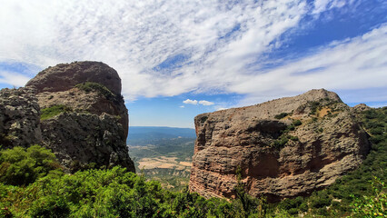 Mallos de Riglos in Huesca, Spain