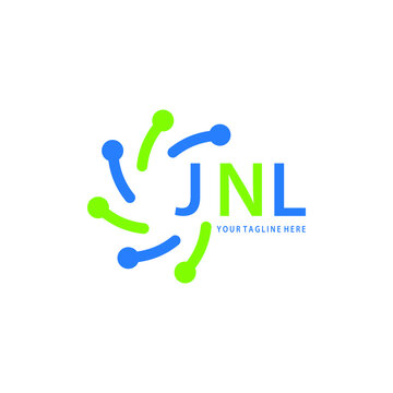 JNL logo design initial creative letter logo. JNL unique letter logo design. JNL vector logo simple, elegant and luxurious, technology logo shape. 