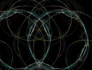 Imaginatory fractal abstract background Image