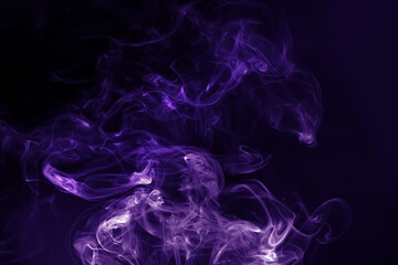 Purple smoke