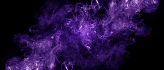 Purple smoke