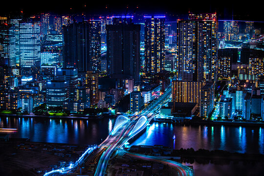 日本の東京から見える夜景が絶景で美しい © 周平 大竹