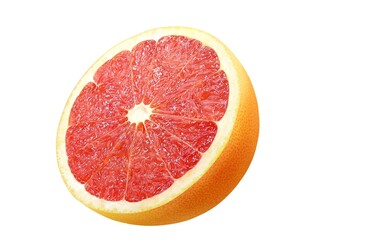 ピンクグレープフルーツ イラスト リアル