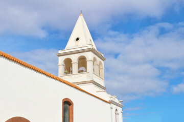 Fototapeta na wymiar Parroquia de Nuestra Señora del Rosario, Fuerteventura, Islas Canarias