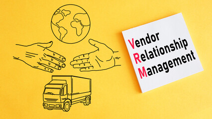 Vendor Relationship Management VRM is shown using the text