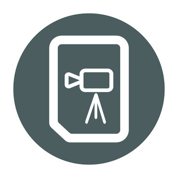 Video icon set. video camera icon ,cinema icon
