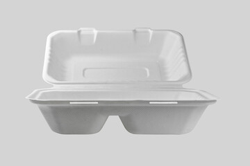 white eco-friendly paper food packaging