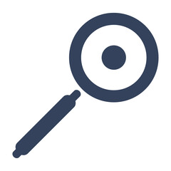Find, magnifying glass, search, zoom icon