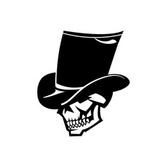 skull and hat