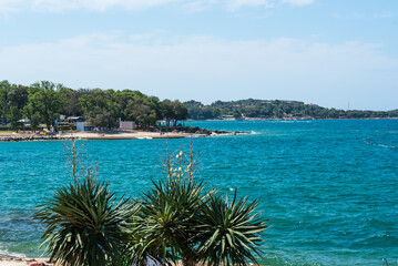 Croatia, sunset view, seaside on Istria
