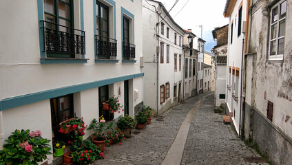 Fototapeta na wymiar photographic image, picturesque and beautiful town of Asturias. Spain