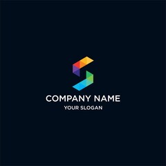Letter S Tecnology Business Logo Design, Brand Identity Logos Designs Vector Illustration Template