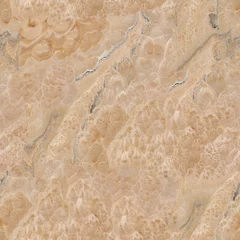 Stof per meter Soft beige onyx texture with extraordinary pattern. Seamless square background, tile ready. © Dmytro Synelnychenko