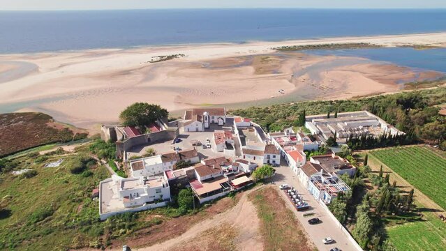 Cacela Velha old fishermen village in Algarve region, Portugal