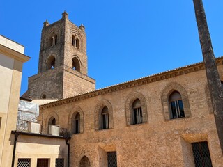 Fototapeta na wymiar Monreale Cathedral in Palermo, Sicily