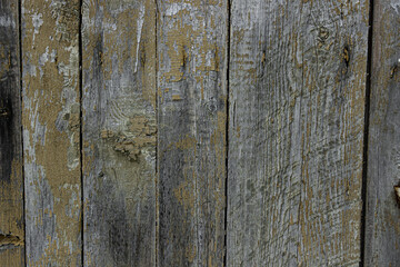 Texture of old dried wooden boards. Old wooden boards as a background for your image.