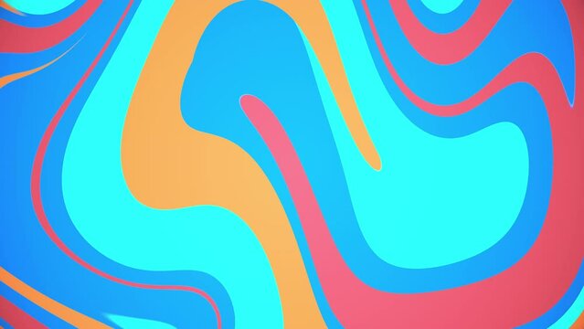animated wallpaper, abstract colourful animation with turbulence and displacement effects, 2D live background