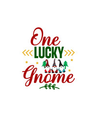 Gnome svg bundle, holiday gnome clipart, gnome sign with quote, gnome silhouettes svg cut file for cricut, print for shirt, png, dxf, eps