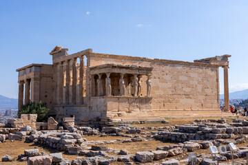 Temple of Athena Nike, Acropolis, Athens, Greece. 