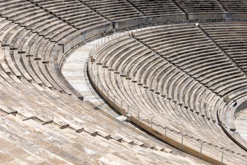 Poster The marble historic Panathenaic Stadium, Athens, Greece © Alexander