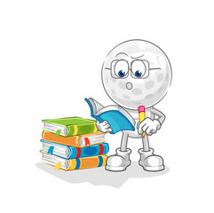 depressed golf head character. cartoon vector