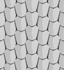 vector seamless snake skin texture - 514826221
