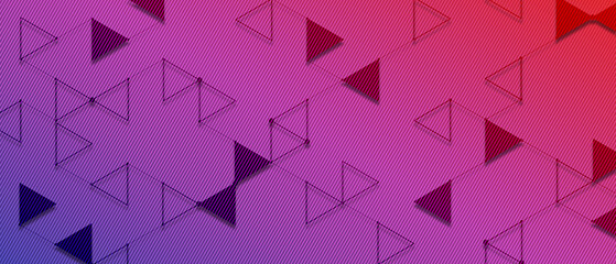 Abstract geometric technological background